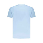 Trussardi Light Blue Cotton Men T-Shirt