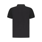 Trussardi Black Cotton Men Polo Shirt