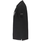 Trussardi Black Cotton Men Polo Shirt