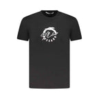 Trussardi Black Cotton Men T-Shirt