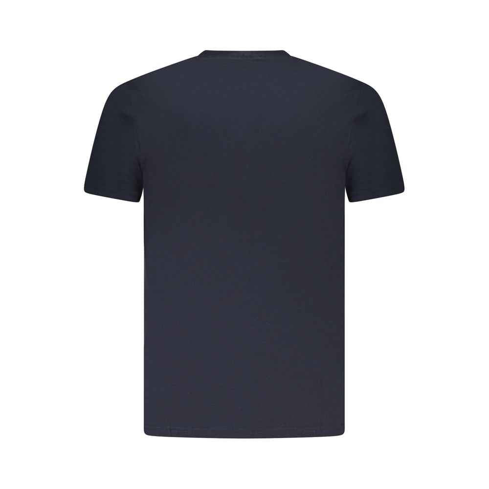 Cavalli Class Blue Cotton Men T-Shirt