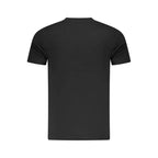 Cavalli Class Black Cotton Men T-Shirt