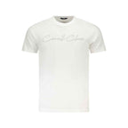 Cavalli Class White Cotton Mens TShirt