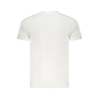 Cavalli Class White Cotton Men T-Shirt