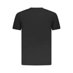 Cavalli Class Black Cotton Men T-Shirt