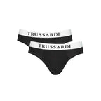 Trussardi Black Cotton Men Underwear Pack