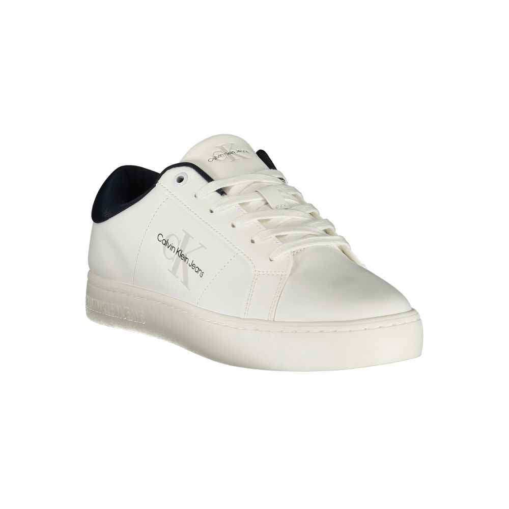 Calvin Klein White Leather Men Sneaker