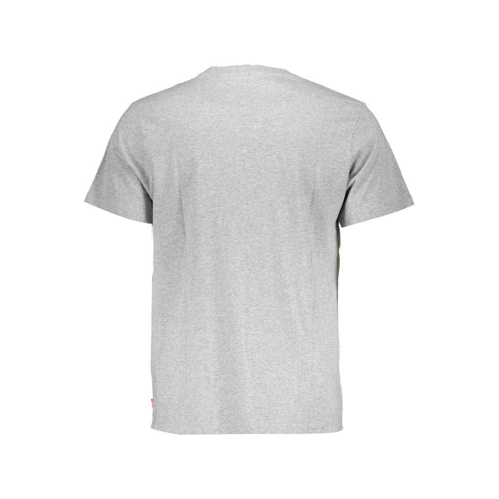 Levi's Grigio Cotton Men T-Shirt