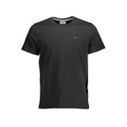 Tommy Hilfiger Black Organic Cotton Men T-Shirt