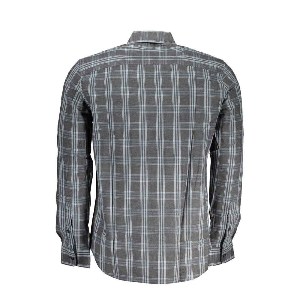North Sails Brown Cotton Men Shirt