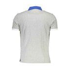 La Martina Brown Cotton Men Polo Shirt