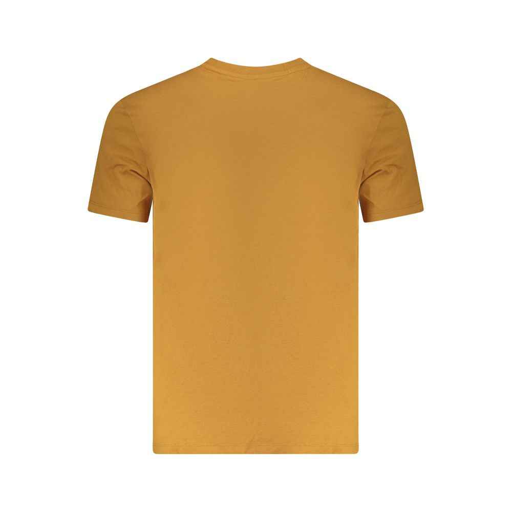 Timberland Brown Cotton Men T-Shirt