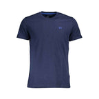 La Martina Blue Cotton Men TShirt