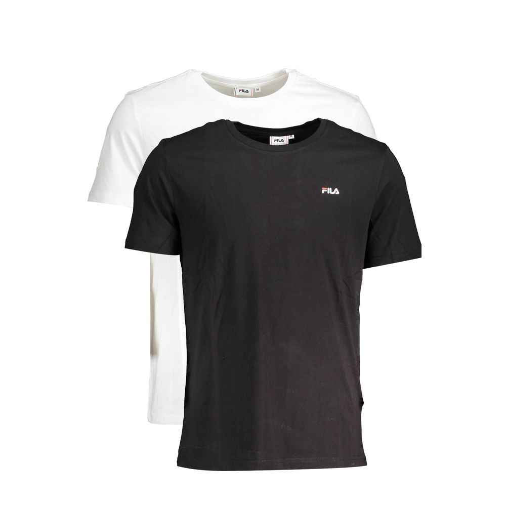 Fila White Cotton Women T-Shirt