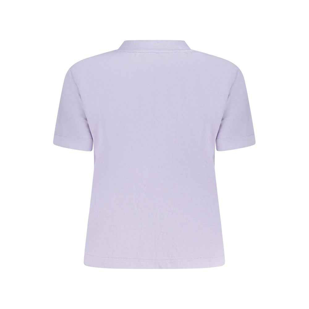 Calvin Klein Purple Cotton Women T-Shirt