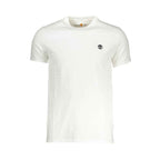 Timberland White Cotton Men T-Shirt