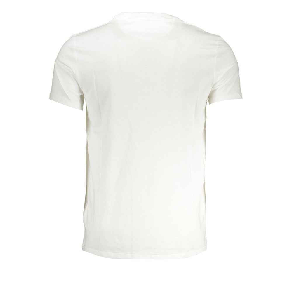 Timberland White Cotton Men T-Shirt