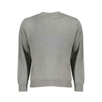North Sails Gray Cotton Men Sweater