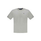 North Sails Brown Cotton Men T-Shirt