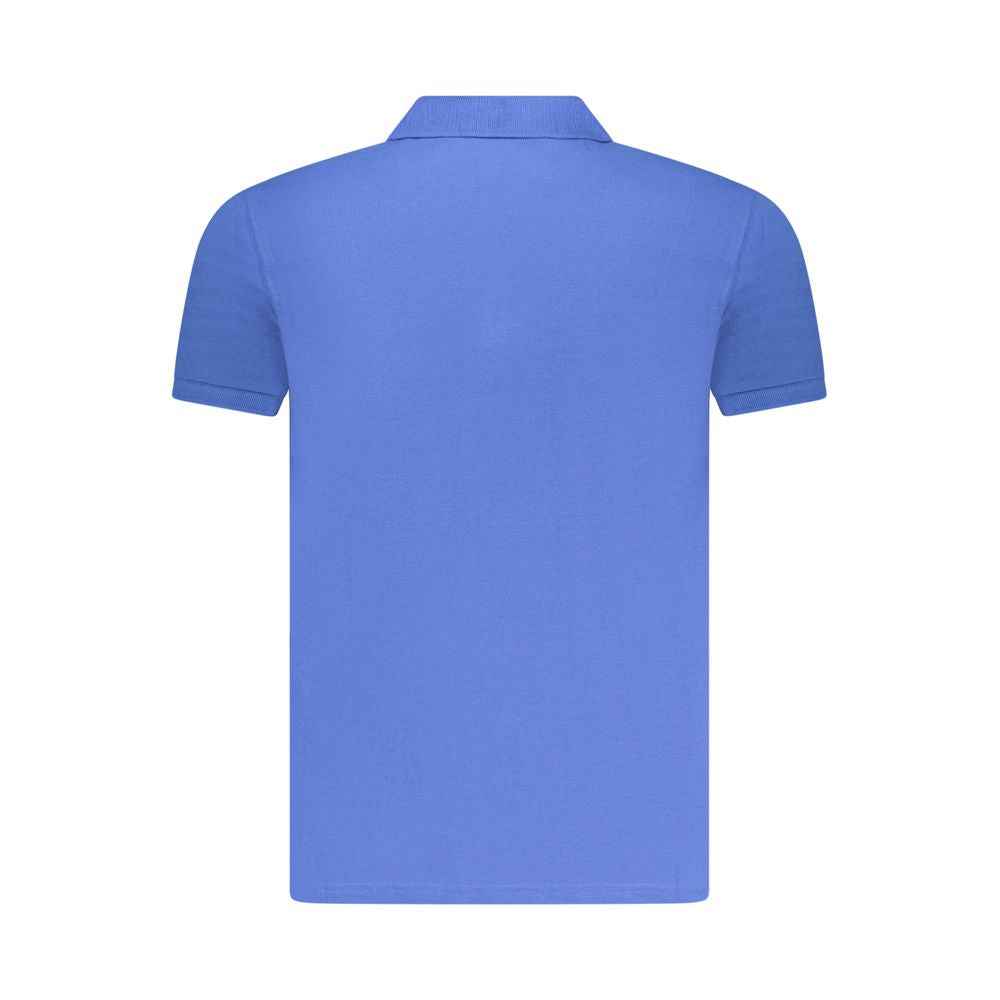 Marina Yachting Blue Cotton Men Polo Shirt