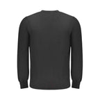 Hugo Boss Black Cotton Men Sweater