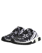 Dolce & Gabbana Black White Sorrento Low Top Sneakers Shoes