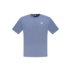 North Sails Blue Cotton Men T-Shirt