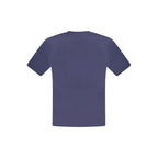 North Sails Blue Cotton Men T-Shirt
