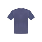 North Sails Blue Cotton Men T-Shirt