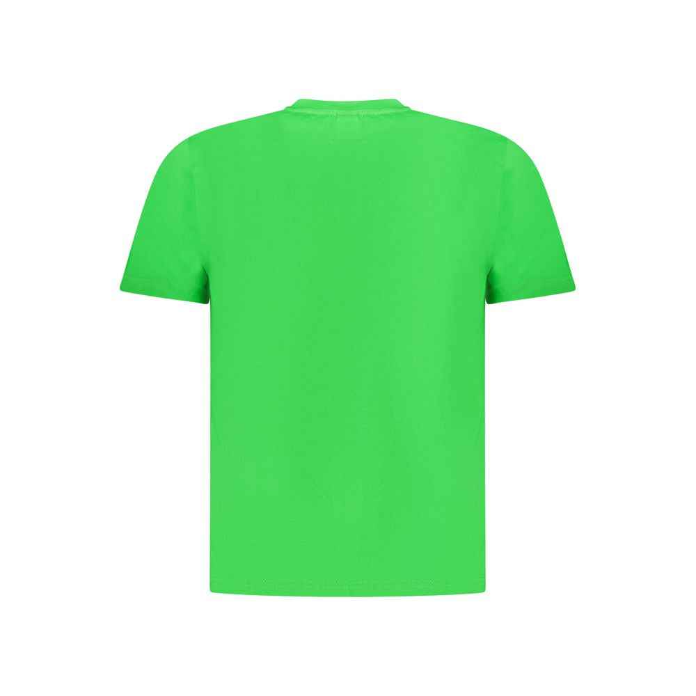 North Sails Green Cotton Men T-Shirt