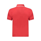 North Sails Red Cotton Men Polo Shirt
