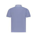 North Sails Blue Cotton Men Polo Shirt