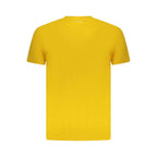 Trussardi Yellow Cotton Men T-Shirt