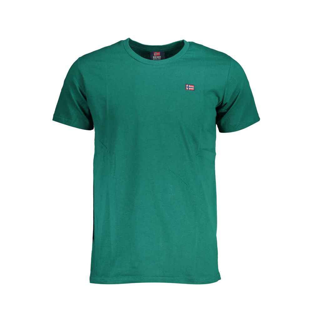 Norway 1963 Green Cotton Men T-Shirt