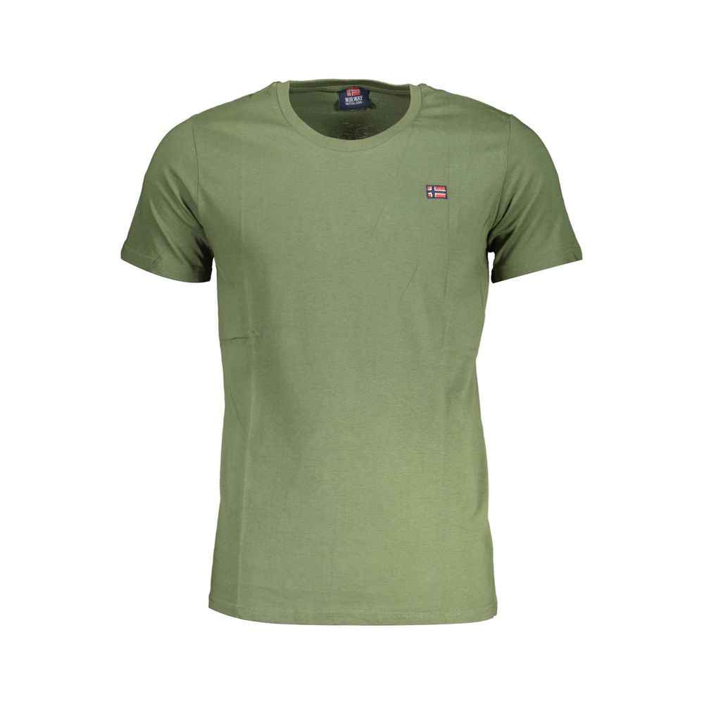 Norway 1963 Green Cotton Men T-Shirt