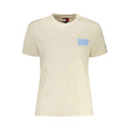 Tommy Hilfiger Beige Cotton Women T-Shirt