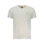 Tommy Hilfiger White Cotton Men T-Shirt