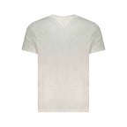 Tommy Hilfiger White Cotton Men T-Shirt