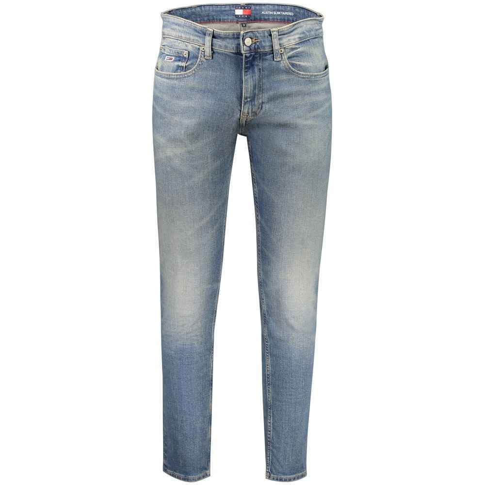 Tommy Hilfiger Blue Cotton Men Jeans