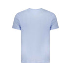 Tommy Hilfiger Blue Cotton Men T-Shirt