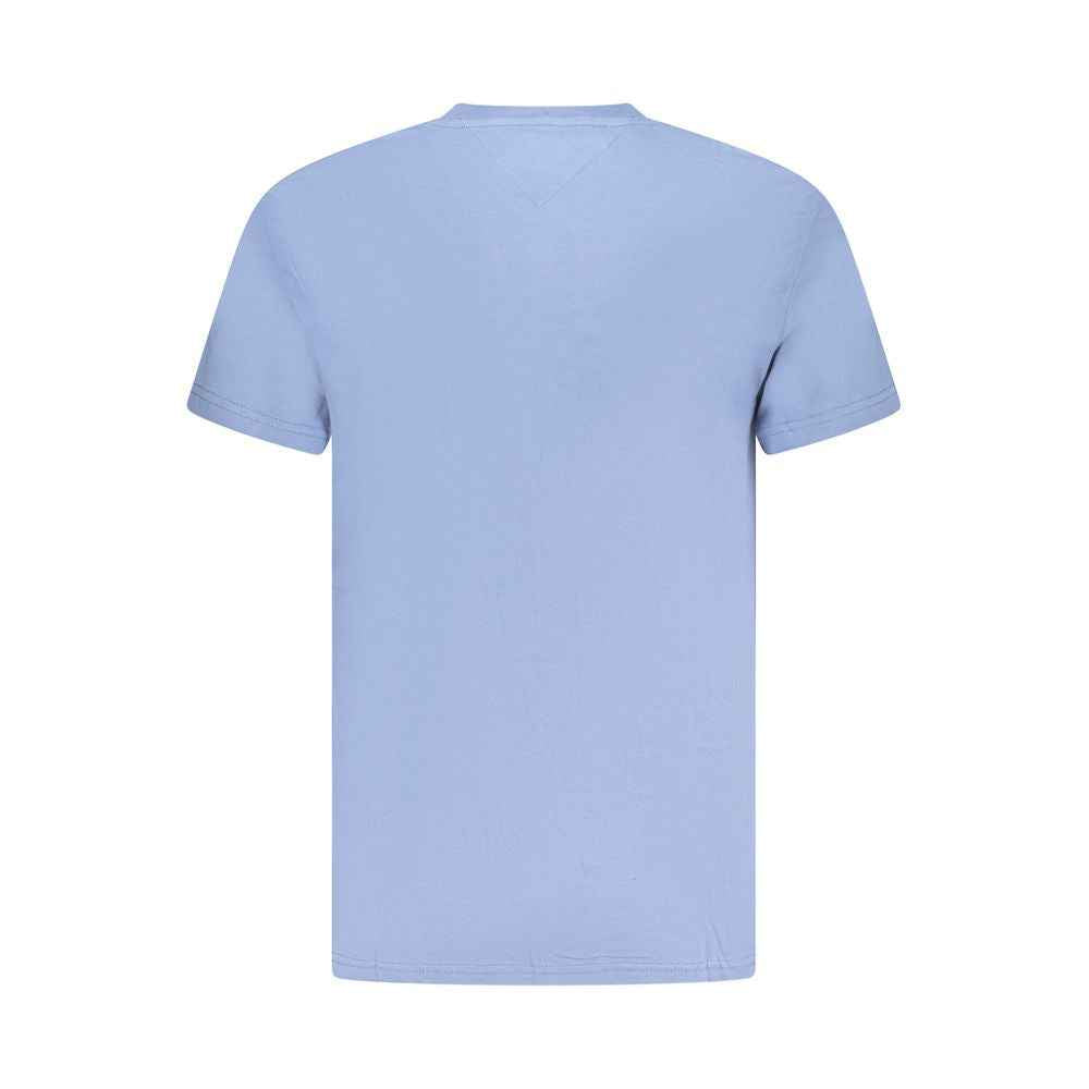 Tommy Hilfiger Blue Cotton Men T-Shirt
