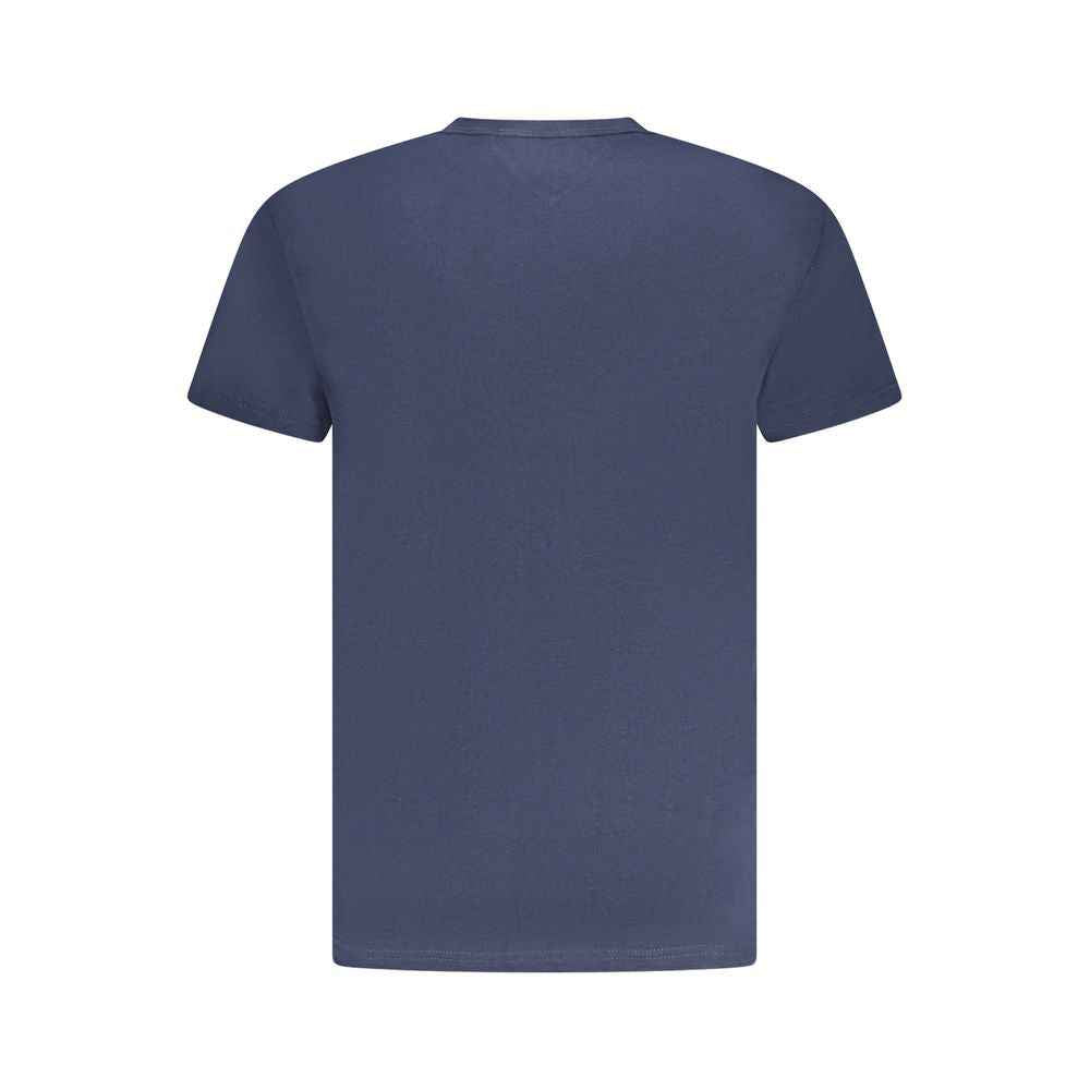 Tommy Hilfiger Blue Cotton Men T-Shirt
