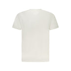 Tommy Hilfiger White Cotton Men T-Shirt
