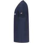 Tommy Hilfiger Blue Cotton Men T-Shirt