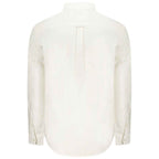 Tommy Hilfiger White Cotton Men Shirt