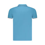 Norway 1963 Blue Cotton Men Polo Shirt