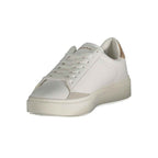 Gas White Polyester Women Sneaker