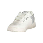 Gas White Polyester Women Sneaker