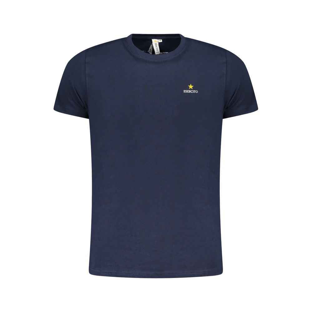 Esercito 1659 Blue Cotton T-Shirt