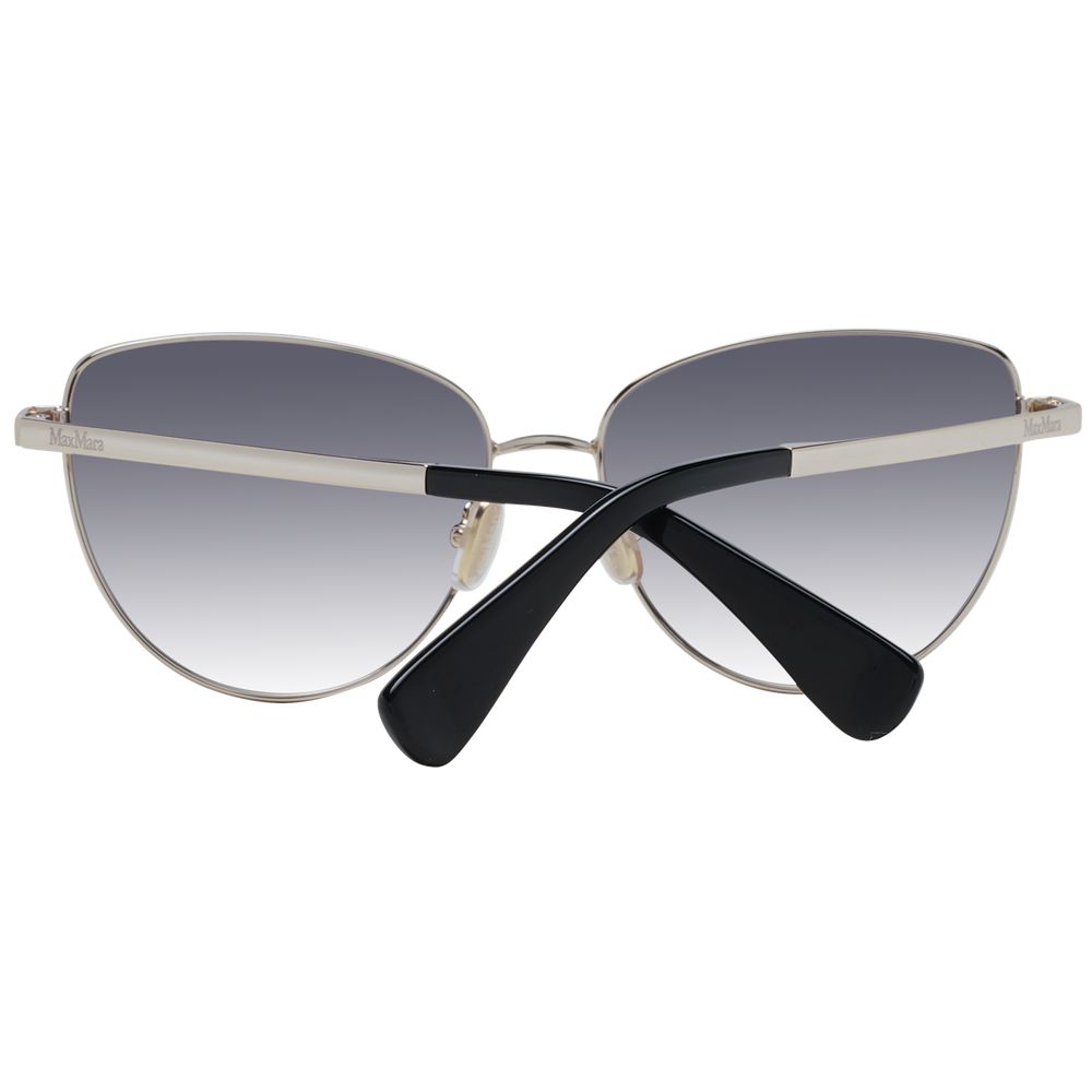 Max Mara Gold Metal Sunglasses
